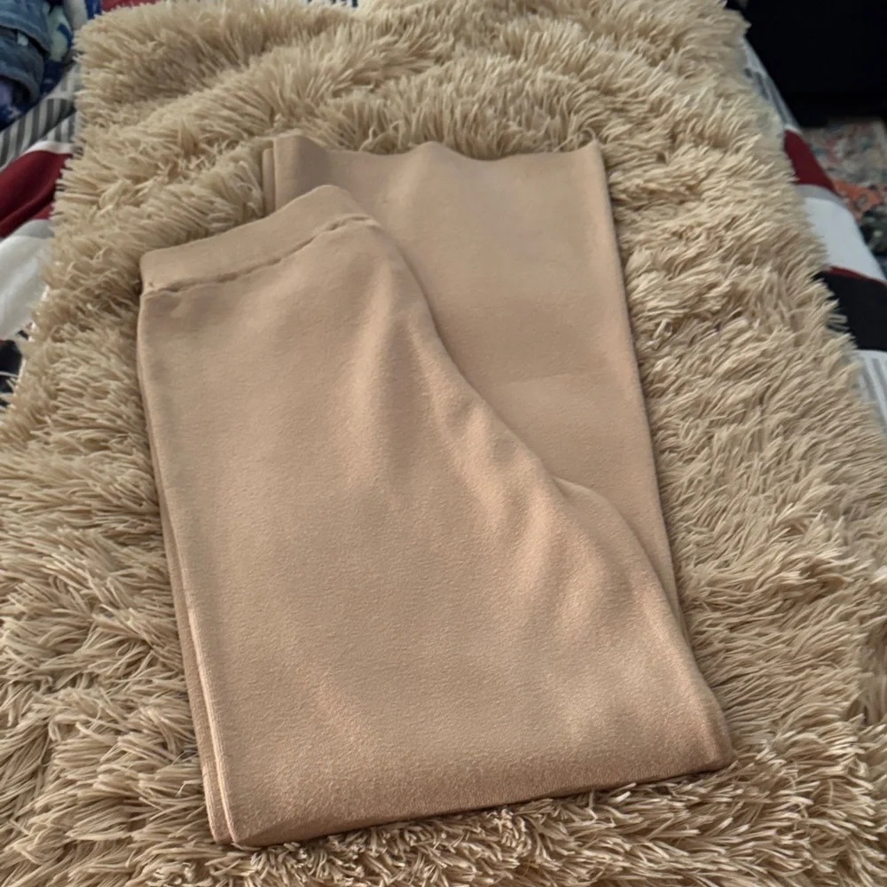 Fashion Nova Tan Crew Neck Sweater and matching pants - Picture 4 of 5